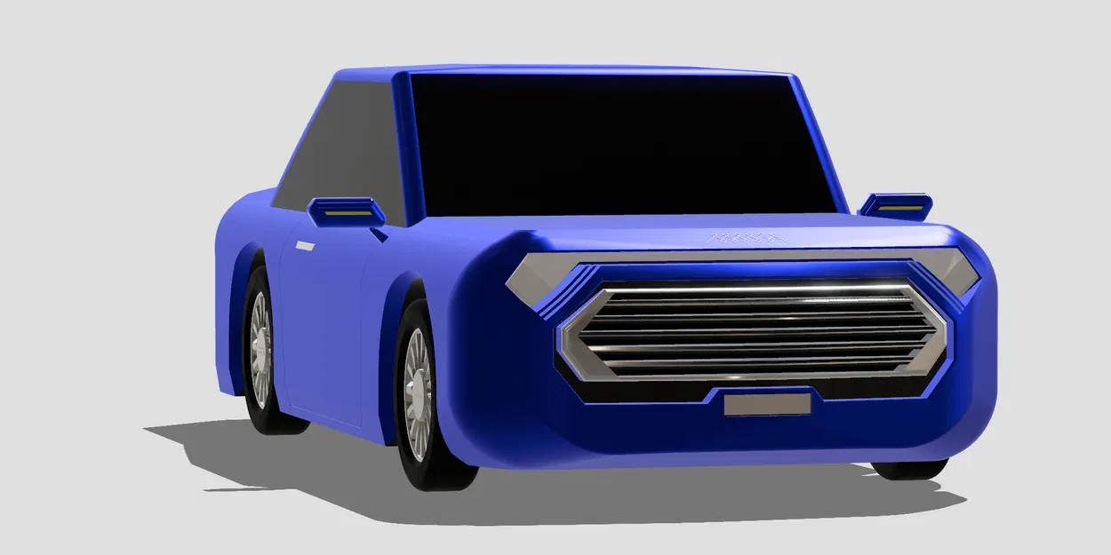 CL1M01 - Mô hình xe 3D phong cách retro-modern cực chất - Image 15