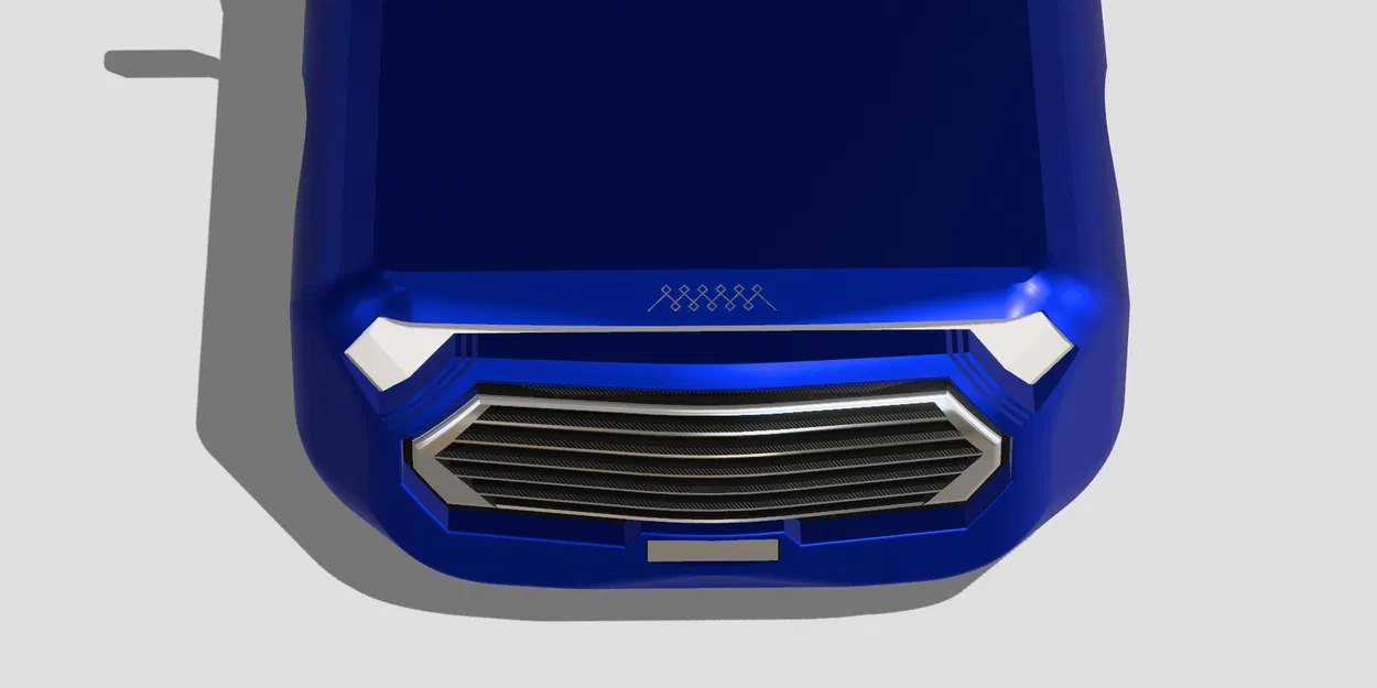 CL1M01 - Mô hình xe 3D phong cách retro-modern cực chất - Image 16