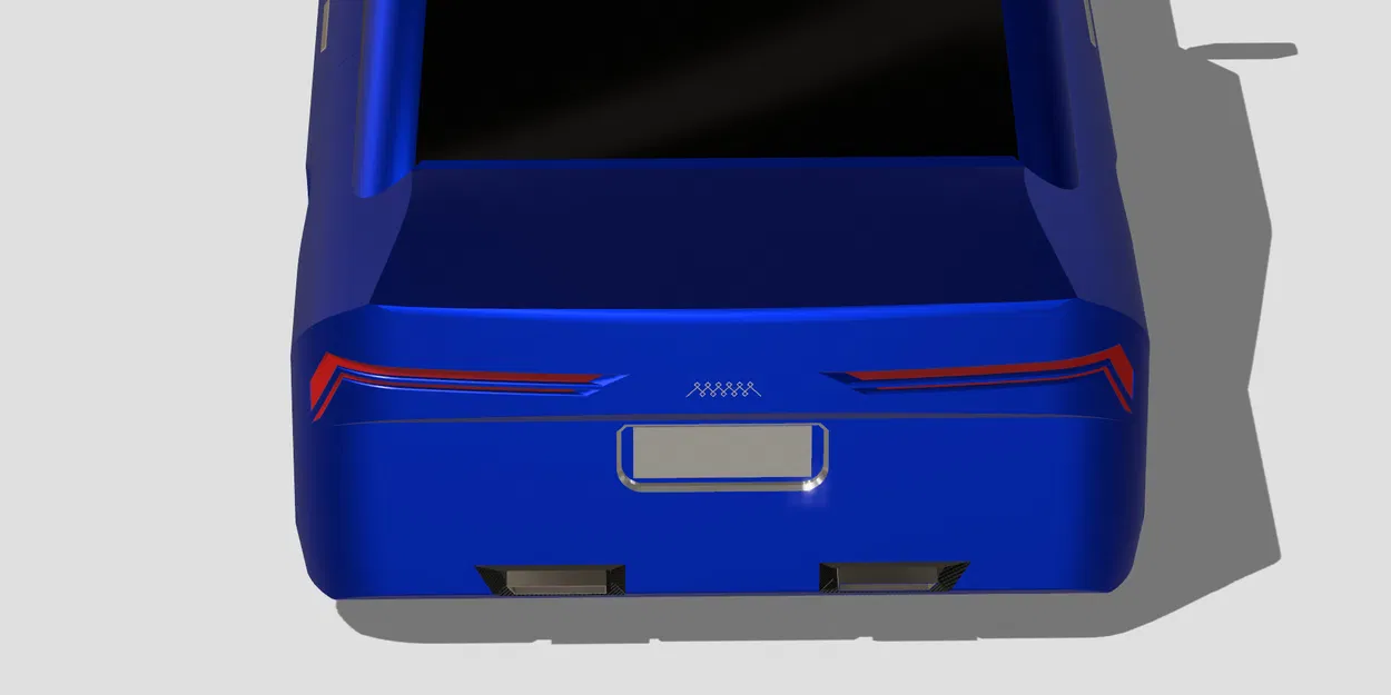 CL1M01 - Mô hình xe 3D phong cách retro-modern cực chất - Image 17