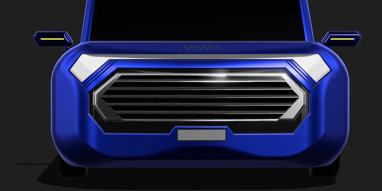 CL1M01 - Mô hình xe 3D phong cách retro-modern cực chất - Image 18