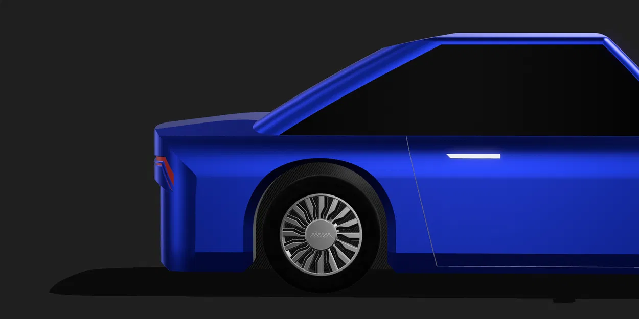 CL1M01 - Mô hình xe 3D phong cách retro-modern cực chất - Image 27