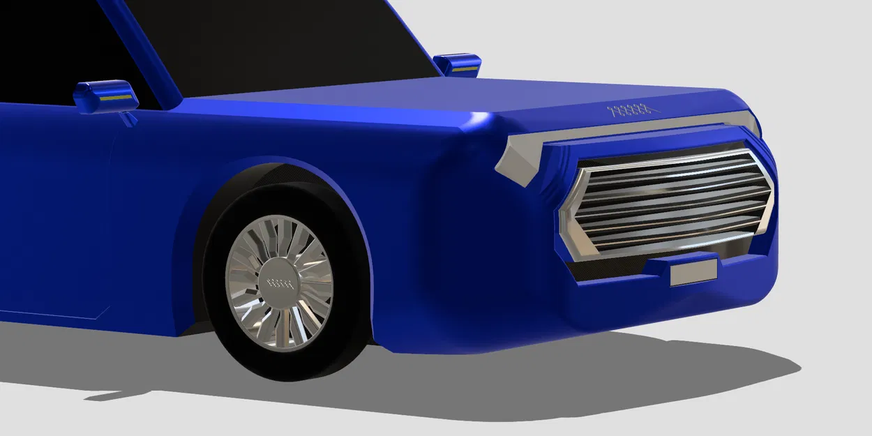 CL1M01 - Mô hình xe 3D phong cách retro-modern cực chất - Image 33