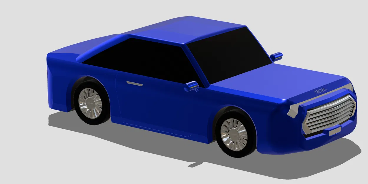 CL1M01 - Mô hình xe 3D phong cách retro-modern cực chất - Image 36