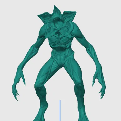 Mô hình 3D Demogorgon chi tiết từ phim Stranger Things