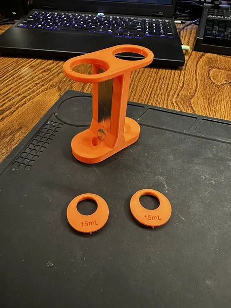 Giá đỡ ống nghiệm từ tính 50mL (kèm adapter 15mL) - Image 1