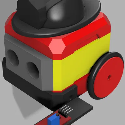 HP Otto Firefighter Remix – Mũ bảo hiểm & Giá đỡ cảm biến lửa