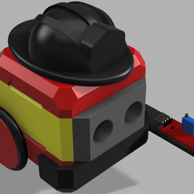 HP Otto Firefighter Remix – Mũ bảo hiểm & Giá đỡ cảm biến lửa