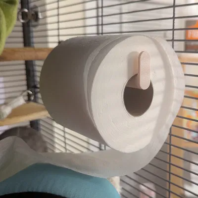 Giá treo giấy vệ sinh cho lồng chuột kiểng