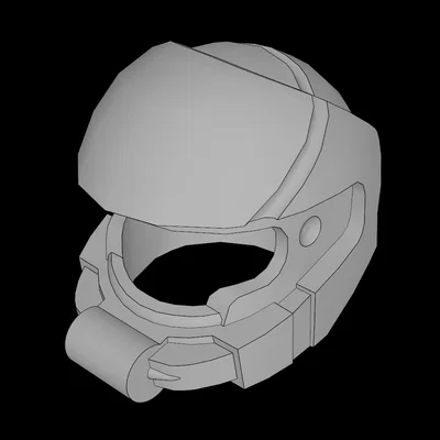 Mũ phi hành gia in 3D tương thích Lego độc đáo