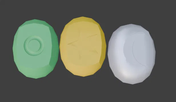 Bộ khuôn in 3D hình đá cho bé (Bộ 3 món: Ngôi sao, Mặt trăng, Hình tròn) - Image 3