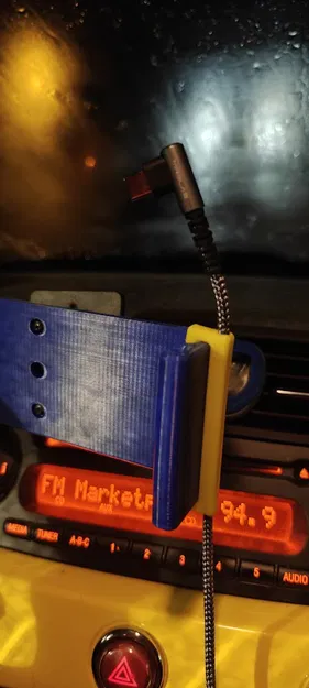 Bộ giữ cáp cho giá đỡ điện thoại tùy chỉnh trên ô tô - Image 1