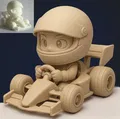 Mô hình Chibi Formula 1 dễ thương - Thumbnail 1