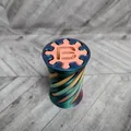 Mô hình Fidget xoắn ốc Vortex chữ B - Thumbnail 1
