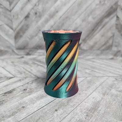 Mô hình Fidget xoắn ốc Vortex chữ B