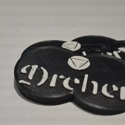 Đồng xu nhựa in 3D mở khóa xe đẩy siêu thị siêu tiện lợi