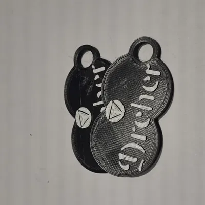 Đồng xu nhựa in 3D mở khóa xe đẩy siêu thị siêu tiện lợi