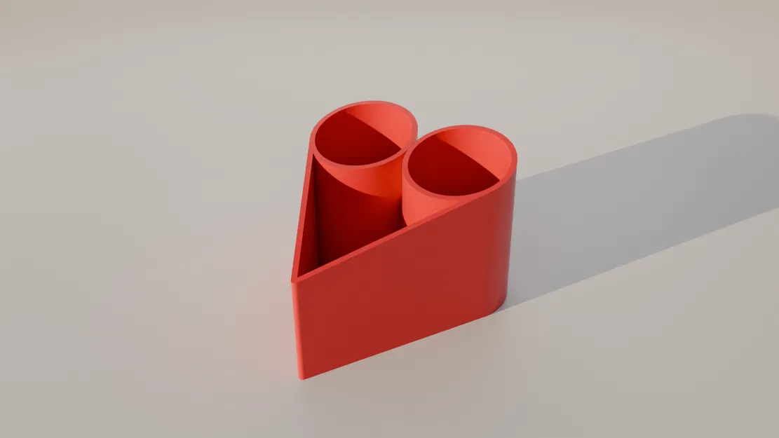 Khay đựng đồ để bàn hình trái tim - Món quà trang trí sáng tạo - Image 1