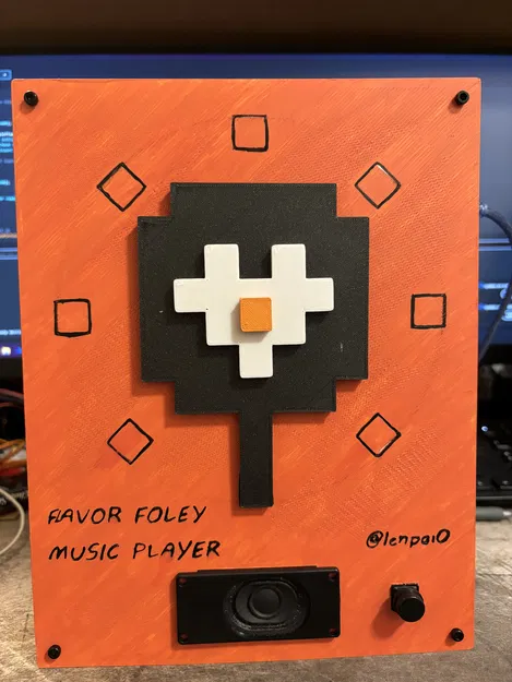 Mô hình 3D Flavor Foley Icon - Image 2