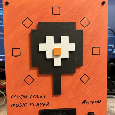 Mô hình 3D Flavor Foley Icon