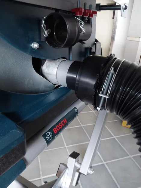 Đầu chuyển đổi hệ thống hút bụi cho máy cưa bàn Bosch GTL10 XC - Image 1