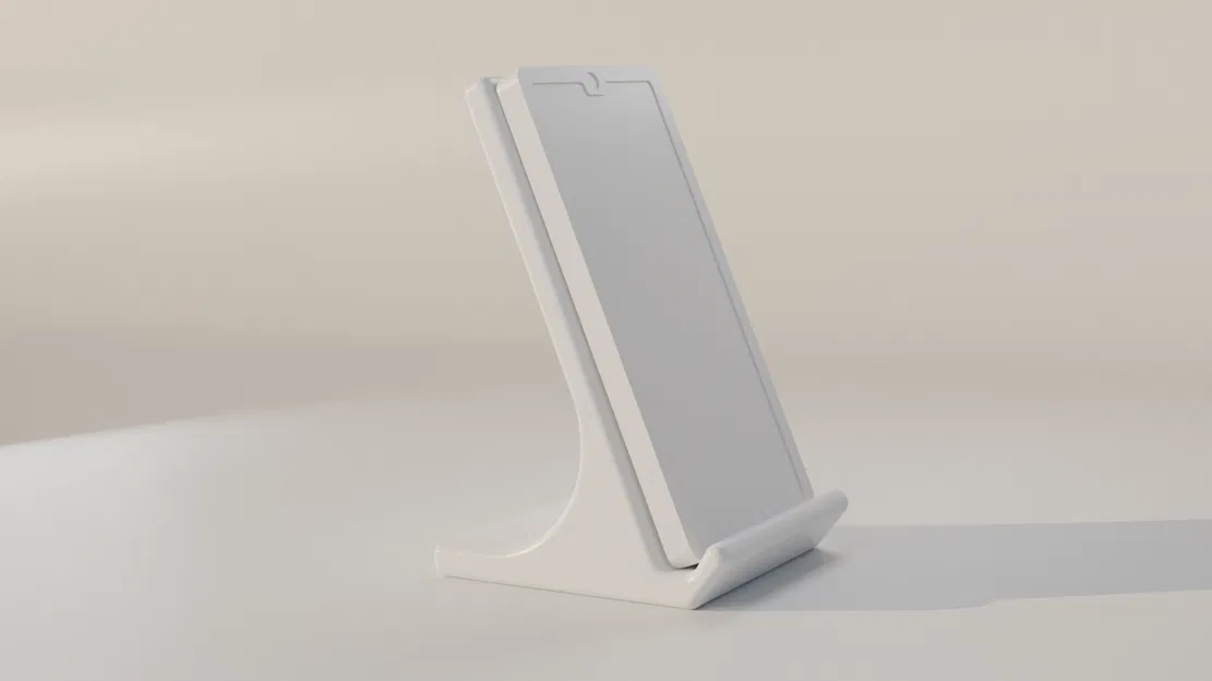 Đế giữ điện thoại để bàn tối giản (Minimalist Phonestand) 3D - Image 1