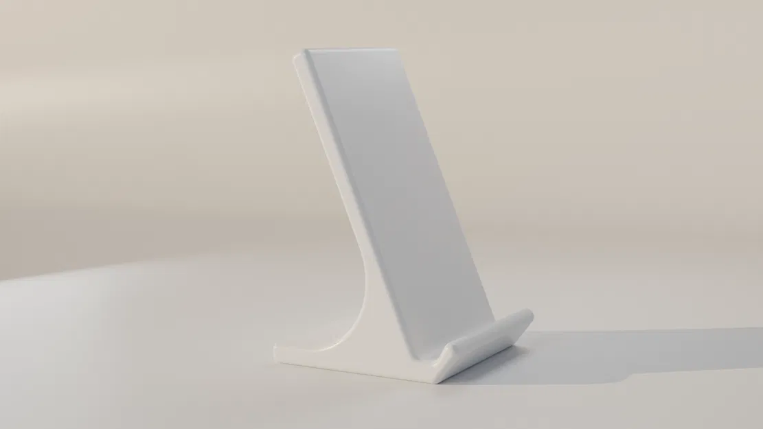 Đế giữ điện thoại để bàn tối giản (Minimalist Phonestand) 3D - Image 2