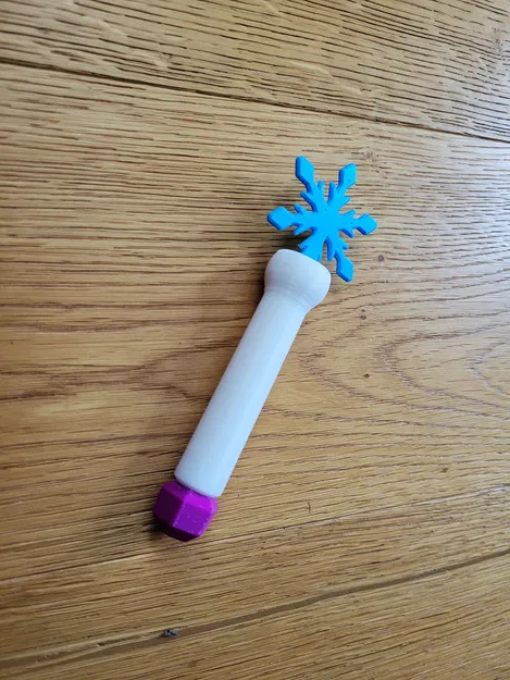 Đũa phép thuật (loại có thể thu gọn) - Chủ đề Frozen - Image 2
