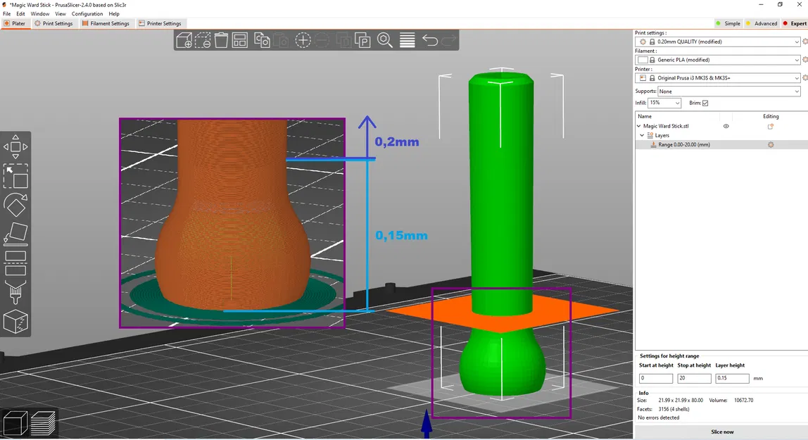 Đũa phép thuật (loại có thể thu gọn) - Chủ đề Frozen - Image 3