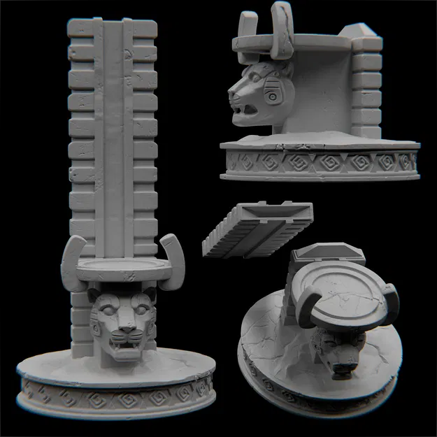 Đế trưng bày mặt nạ (Mask stand) - Image 6