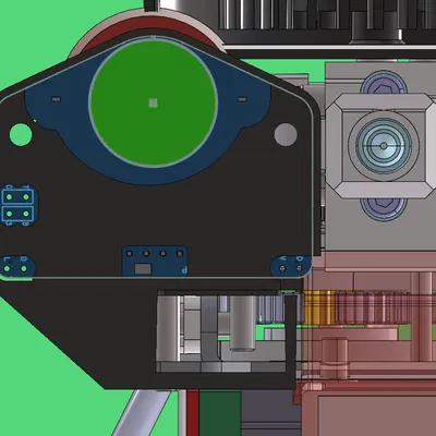 Ngàm gắn Cartographer V4 cho máy in Sovol SV08