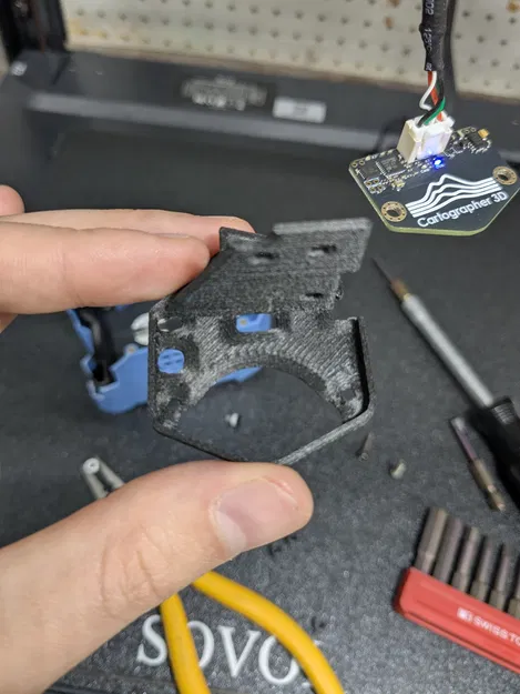 Ngàm gắn Cartographer V4 cho máy in Sovol SV08 - Image 8