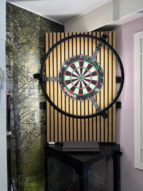 Giá đỡ bảng phi tiêu gắn góc tường thông minh (Cornermount for Dartsboard) - Image 1