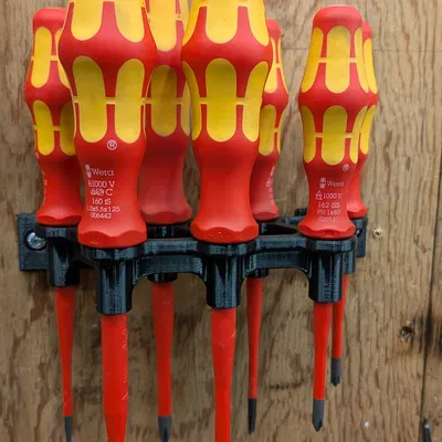 Giá treo tường cho bộ 7 tuốc nơ vít