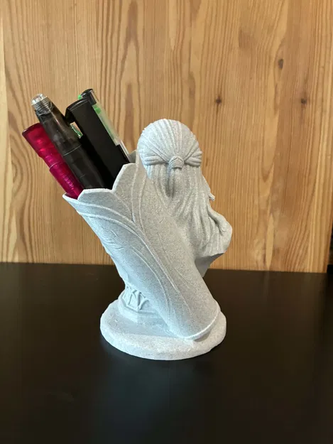 Tượng Legolas cắm bút – Bộ tổ chức bàn làm việc lấy cảm hứng từ Chúa tể những chiếc nhẫn - Image 3