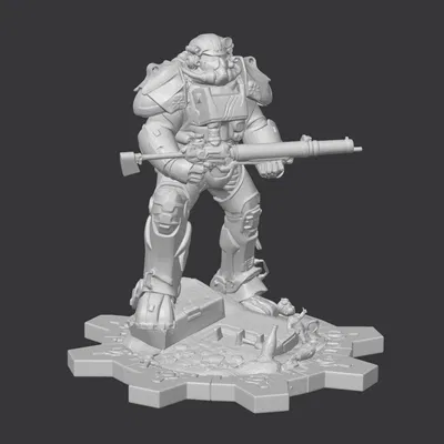 Mô hình Brotherhood of Steel - T-60 Power Armor