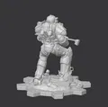 Mô hình Brotherhood of Steel - T-60 Power Armor - Thumbnail 3