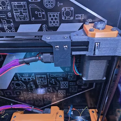 Ngàm gắn PG7 cho Z Umbilical tối ưu máy in 3D Micron