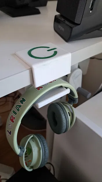 Giá treo tai nghe gắn cạnh bàn 3D thông minh tiện lợi - Image 1