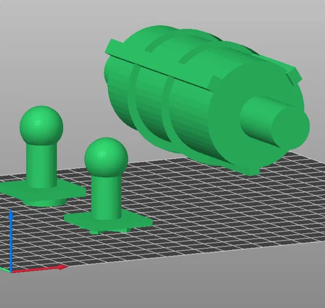 Bộ con lăn và con dấu Tic Tac Toe in 3D cho bé - Image 3
