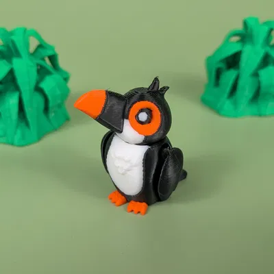 Toucan - Mô hình móc khóa khớp nối