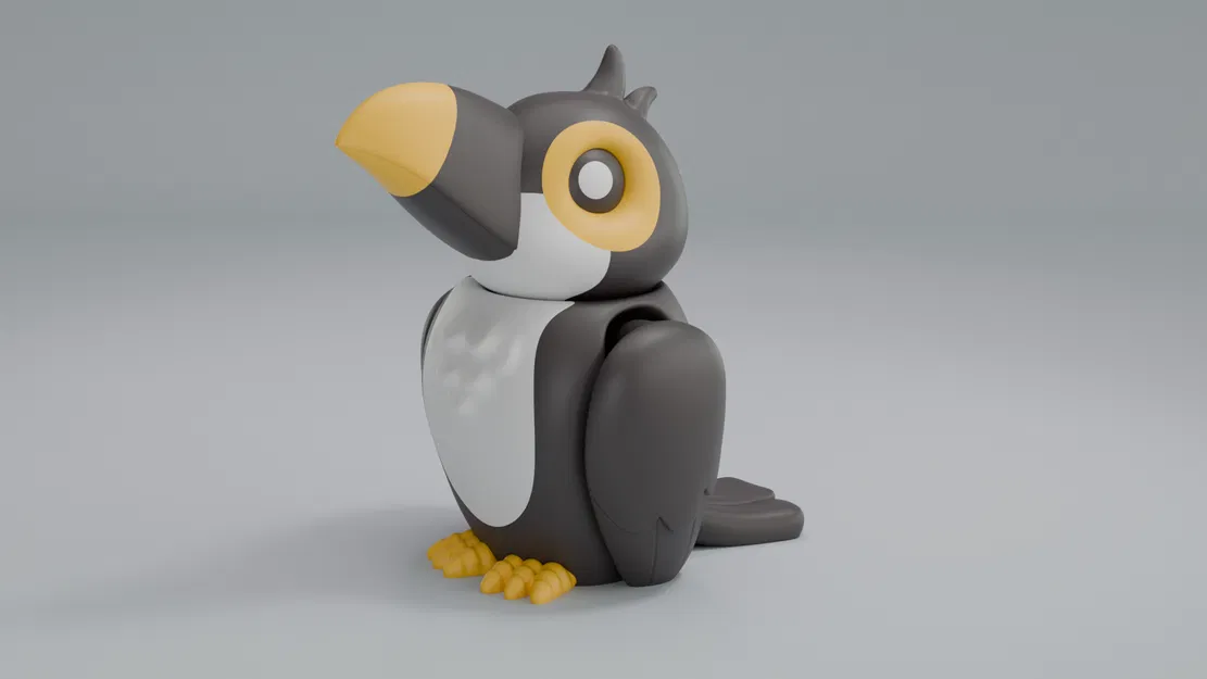 Toucan - Mô hình móc khóa khớp nối - Image 2