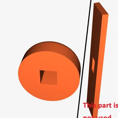 Khung giữ chổi xoay cho robot hút bụi Dibea D960