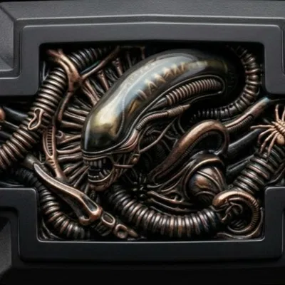 Logo Chevrolet phong cách Alien độc đáo cho người đam mê in 3D