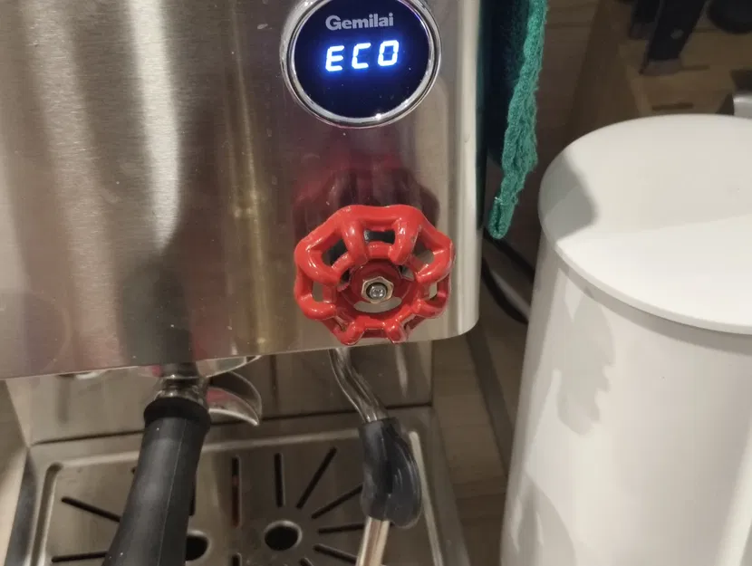 Bộ chuyển đổi núm vặn hơi Gemilai 3007 sang dạng tay vặn van (trục vuông 6x6mm) - Image 1