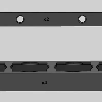 Bộ nâng cấp khay ấp trứng River từ 12 lên 16 trứng (3D Print)