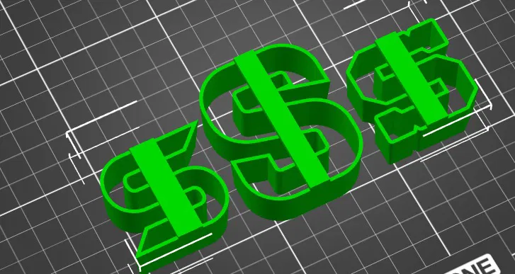 Khuôn cắt bánh quy hình logo Sparta sắc nét - File in 3D - Image 2