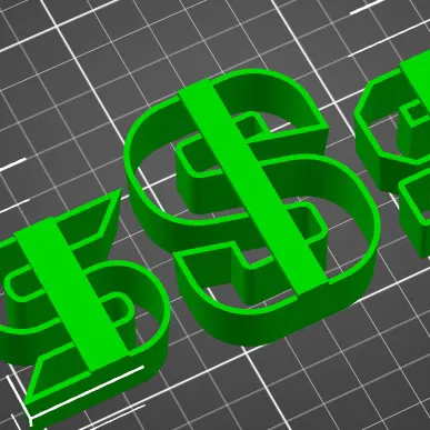 Khuôn cắt bánh quy hình logo Sparta sắc nét - File in 3D