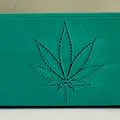 Hộp đựng đồ đa năng in 3D họa tiết lá - Mẫu stash box tiện lợi - Thumbnail 1