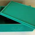 Hộp đựng đồ đa năng in 3D họa tiết lá - Mẫu stash box tiện lợi - Thumbnail 3