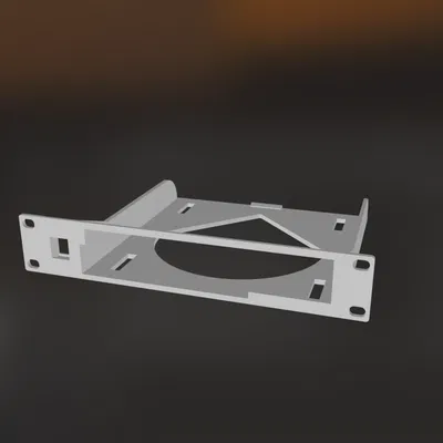 Khay đỡ linh kiện NAS in 3D gọn gàng, bền bỉ